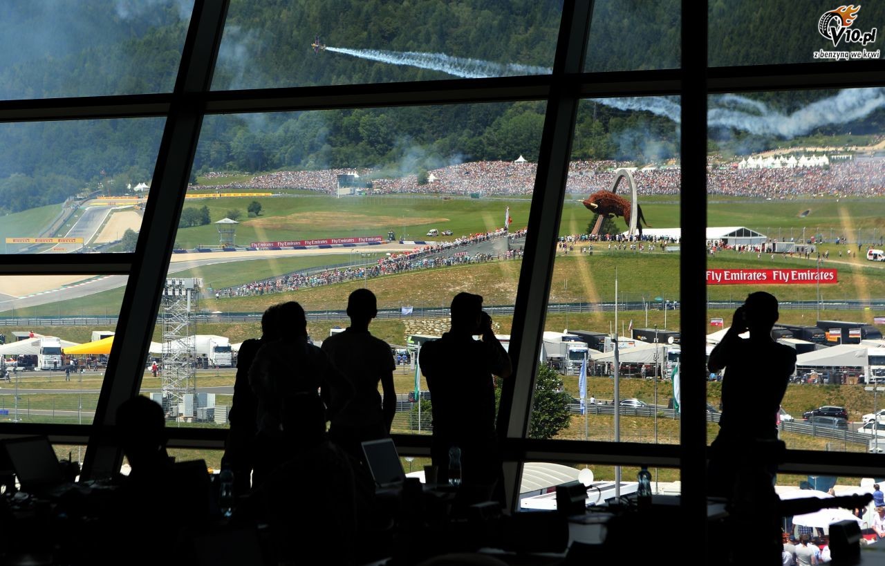 GP Austrii 2014 - wycig