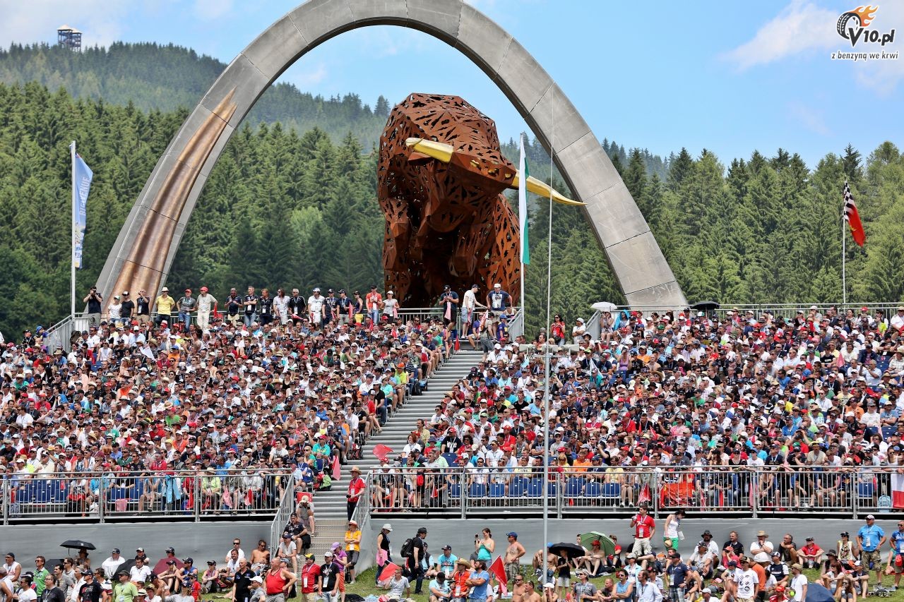 GP Austrii 2014 - wycig