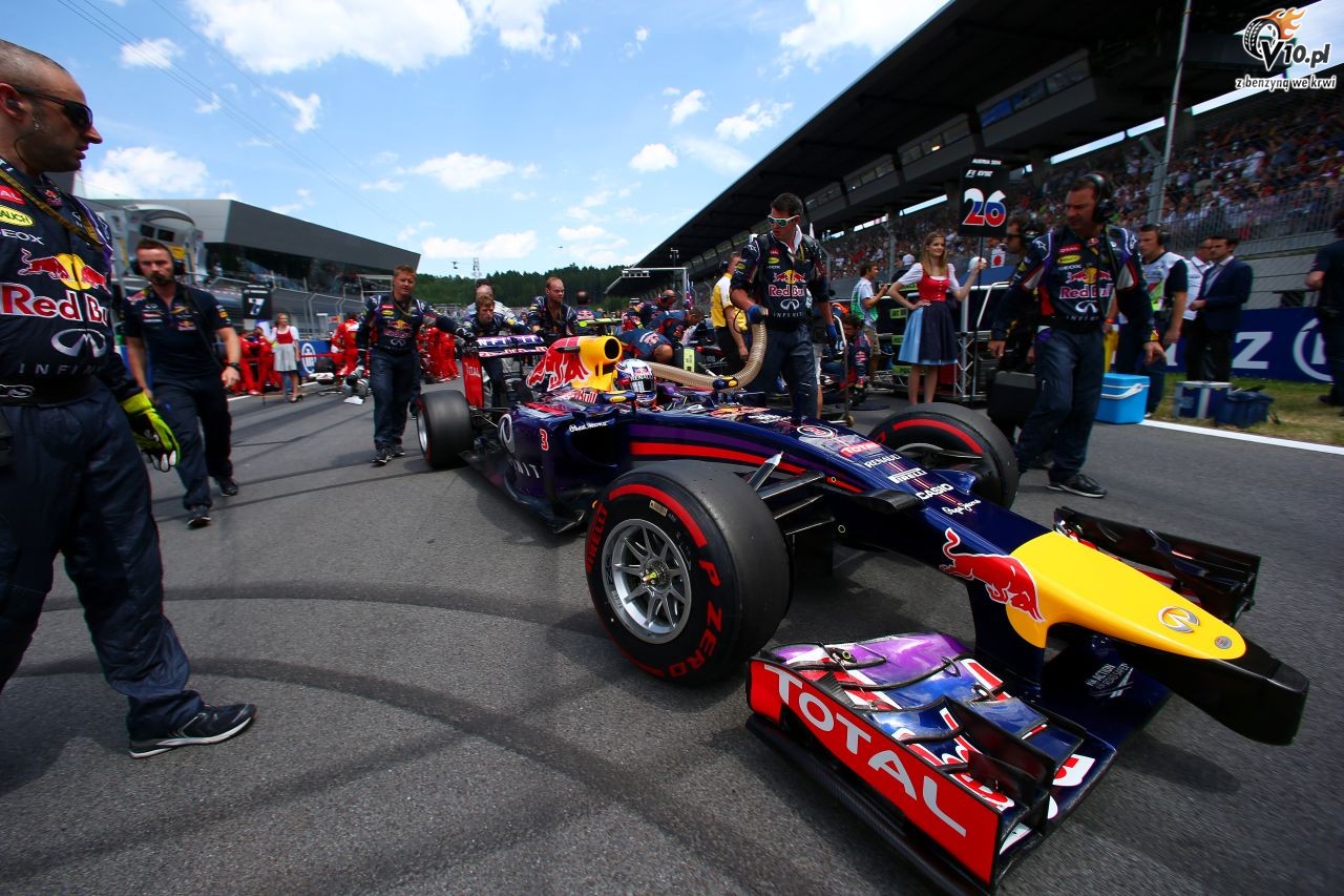 GP Austrii 2014 - wycig