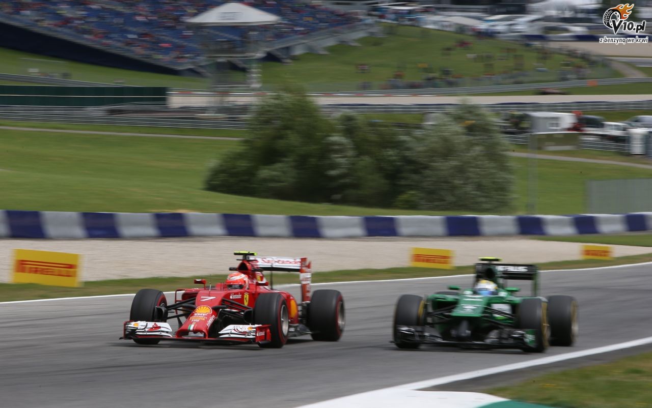 GP Austrii 2014 - pitkowe treningi