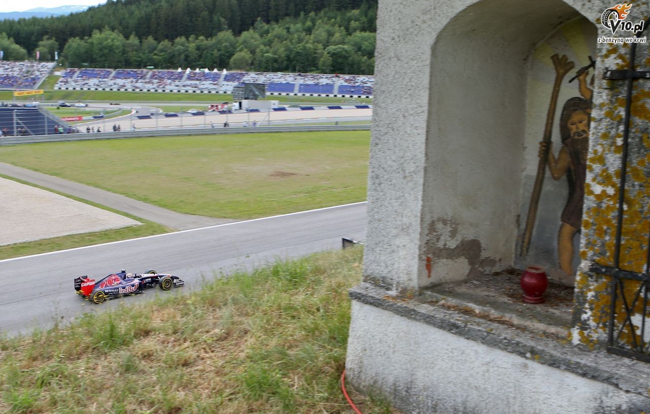 GP Austrii 2014 - pitkowe treningi