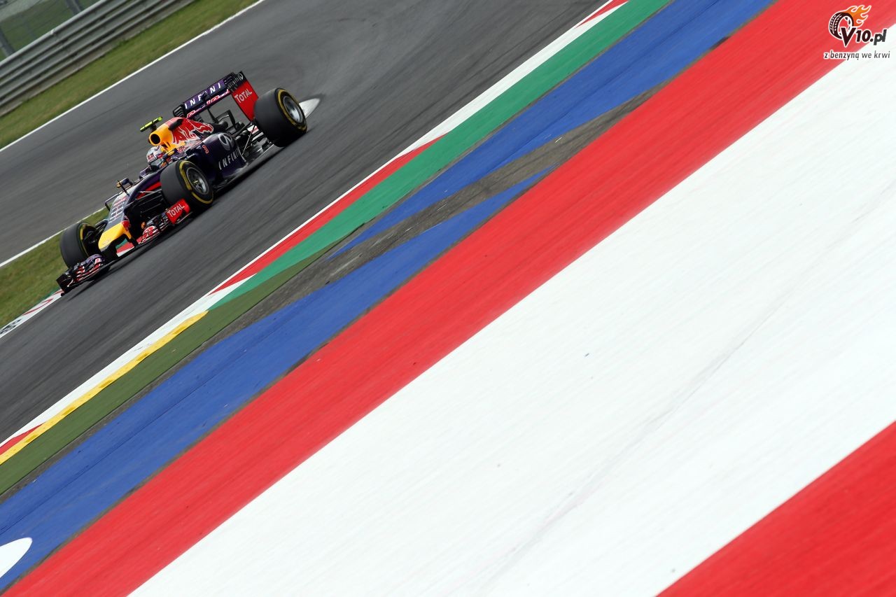 GP Austrii 2014 - pitkowe treningi