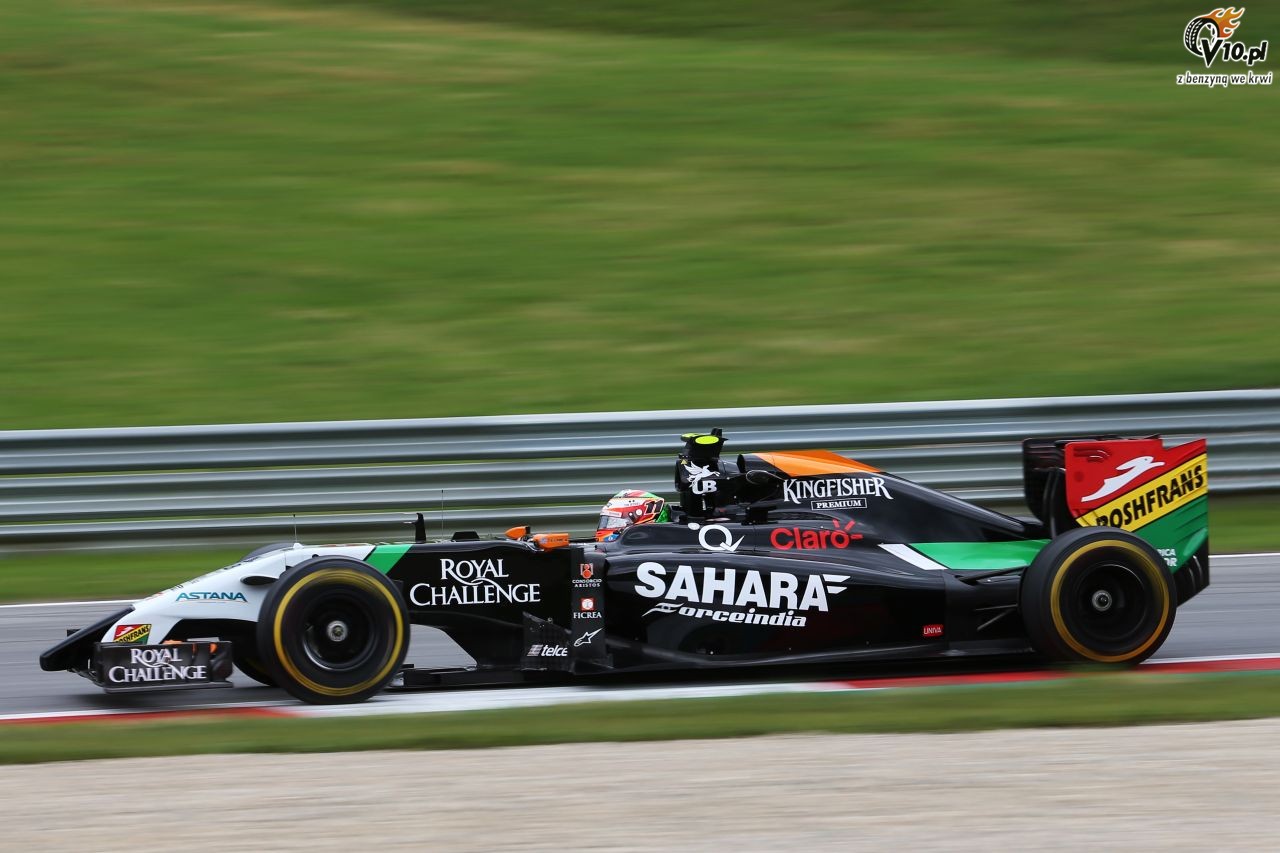 GP Austrii 2014 - pitkowe treningi