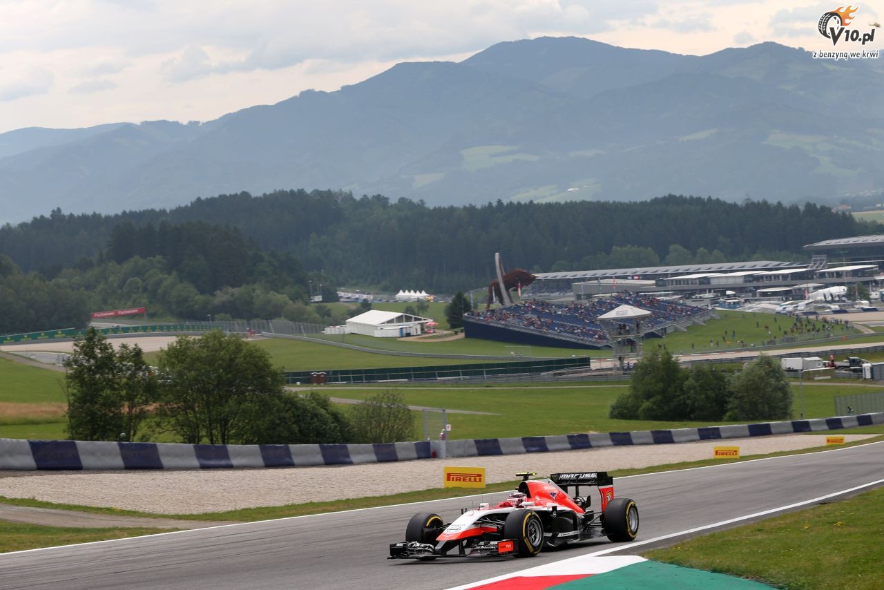 GP Austrii 2014 - pi�tkowe treningi