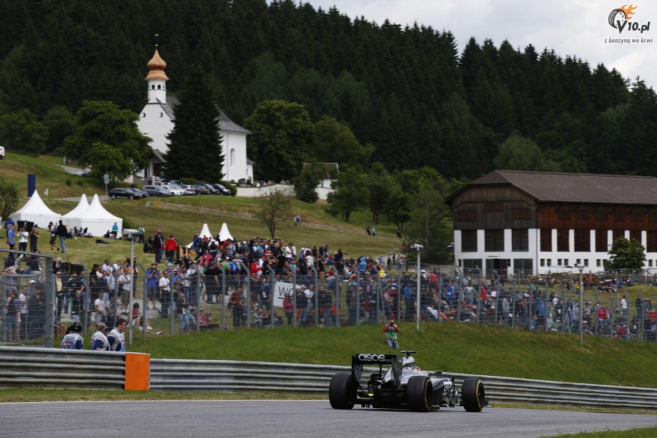 GP Austrii 2014 - pitkowe treningi