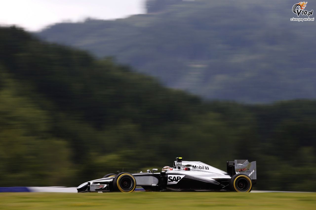 GP Austrii 2014 - pitkowe treningi