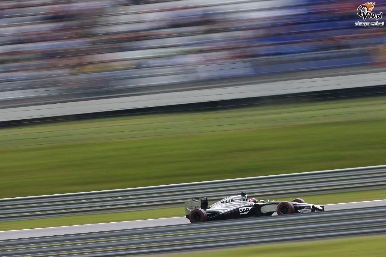 GP Austrii 2014 - pi�tkowe treningi