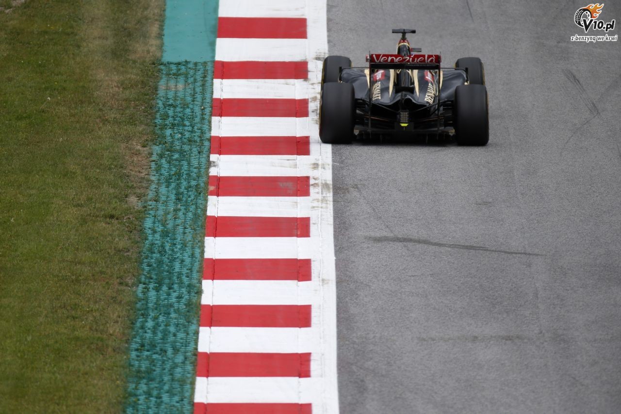 GP Austrii 2014 - pi�tkowe treningi