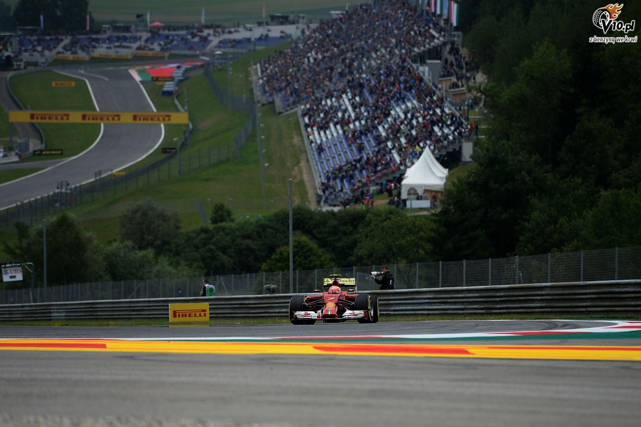 GP Austrii 2014 - pitkowe treningi