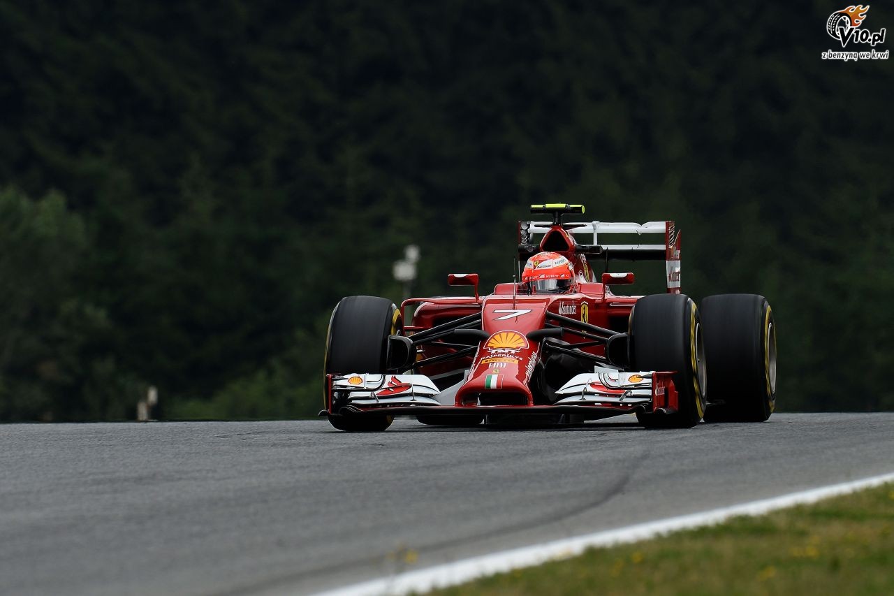 GP Austrii 2014 - pi�tkowe treningi