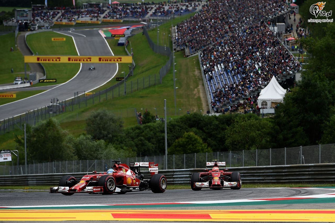 GP Austrii 2014 - pitkowe treningi