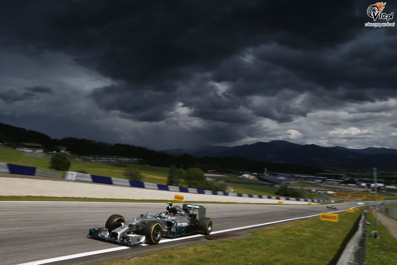 GP Austrii 2014 - pitkowe treningi