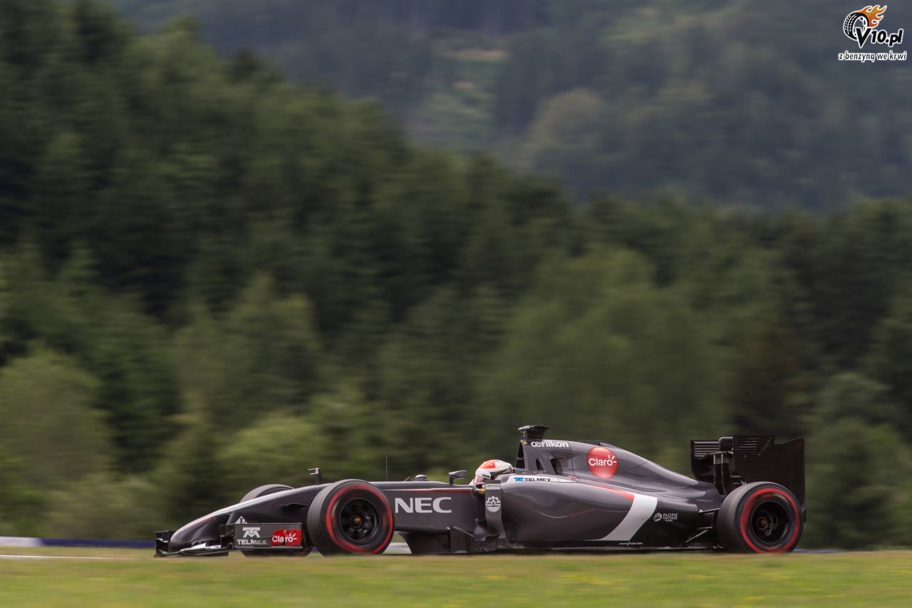GP Austrii 2014 - pitkowe treningi