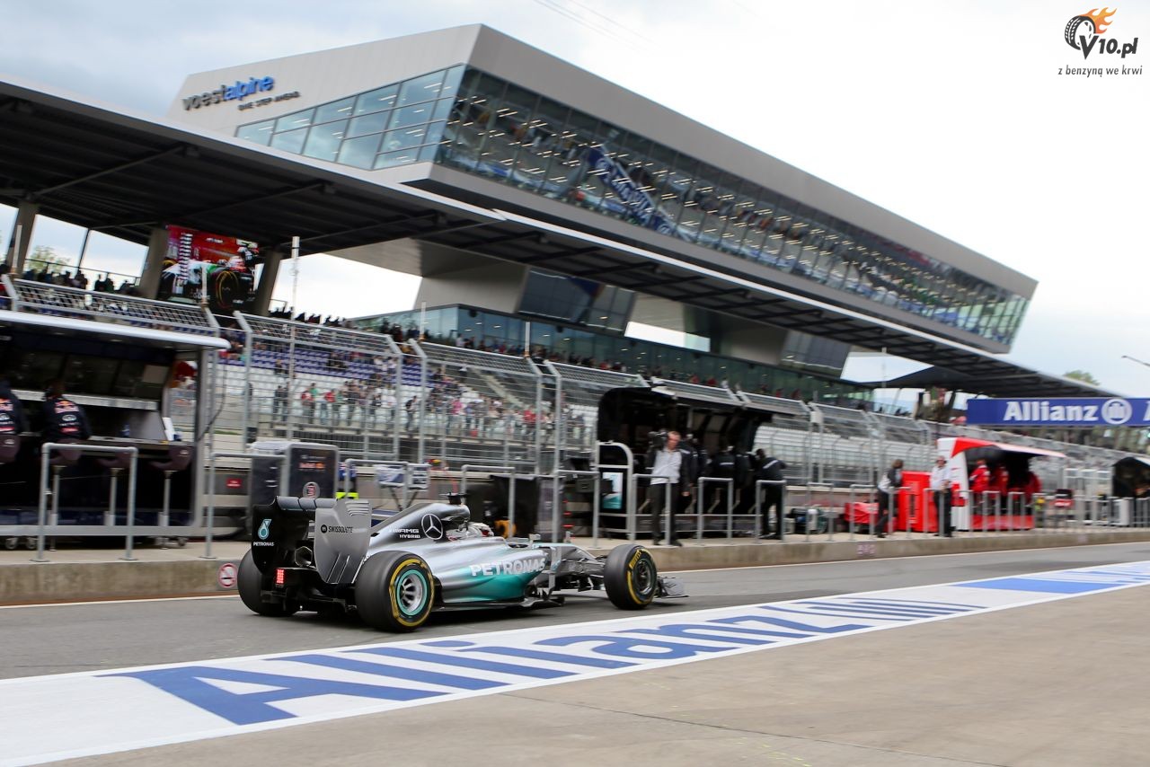GP Austrii 2014 - pitkowe treningi