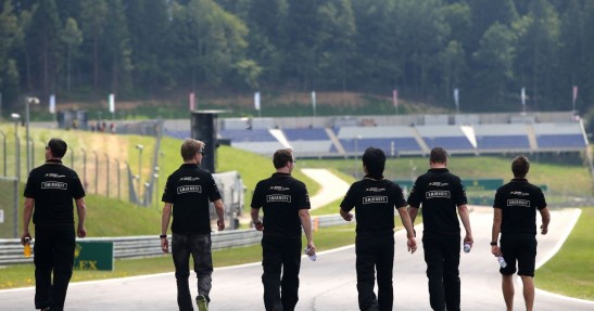 GP Austrii 2014 - przygotowania