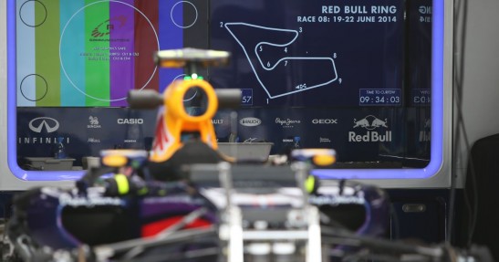 GP Austrii 2014 - przygotowania