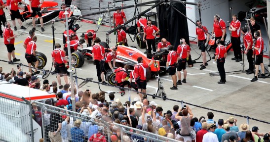 GP Austrii 2014 - przygotowania