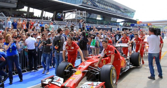 GP Austrii 2014 - przygotowania