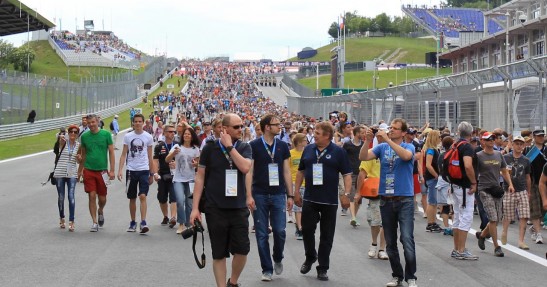 GP Austrii 2014 - przygotowania