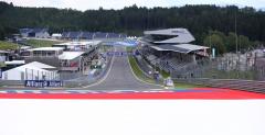 GP Austrii 2014 - ustawienie na starcie wycigu