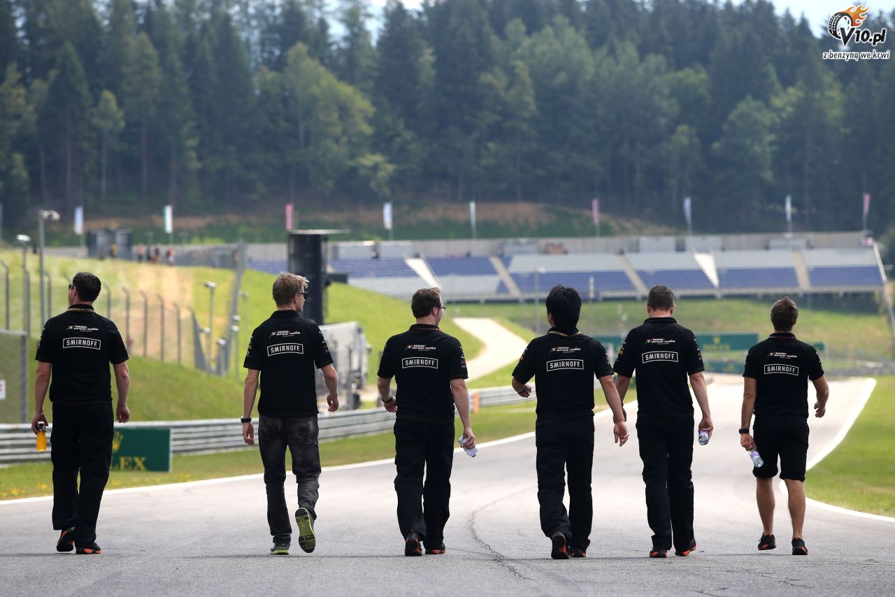 GP Austrii 2014 - przygotowania