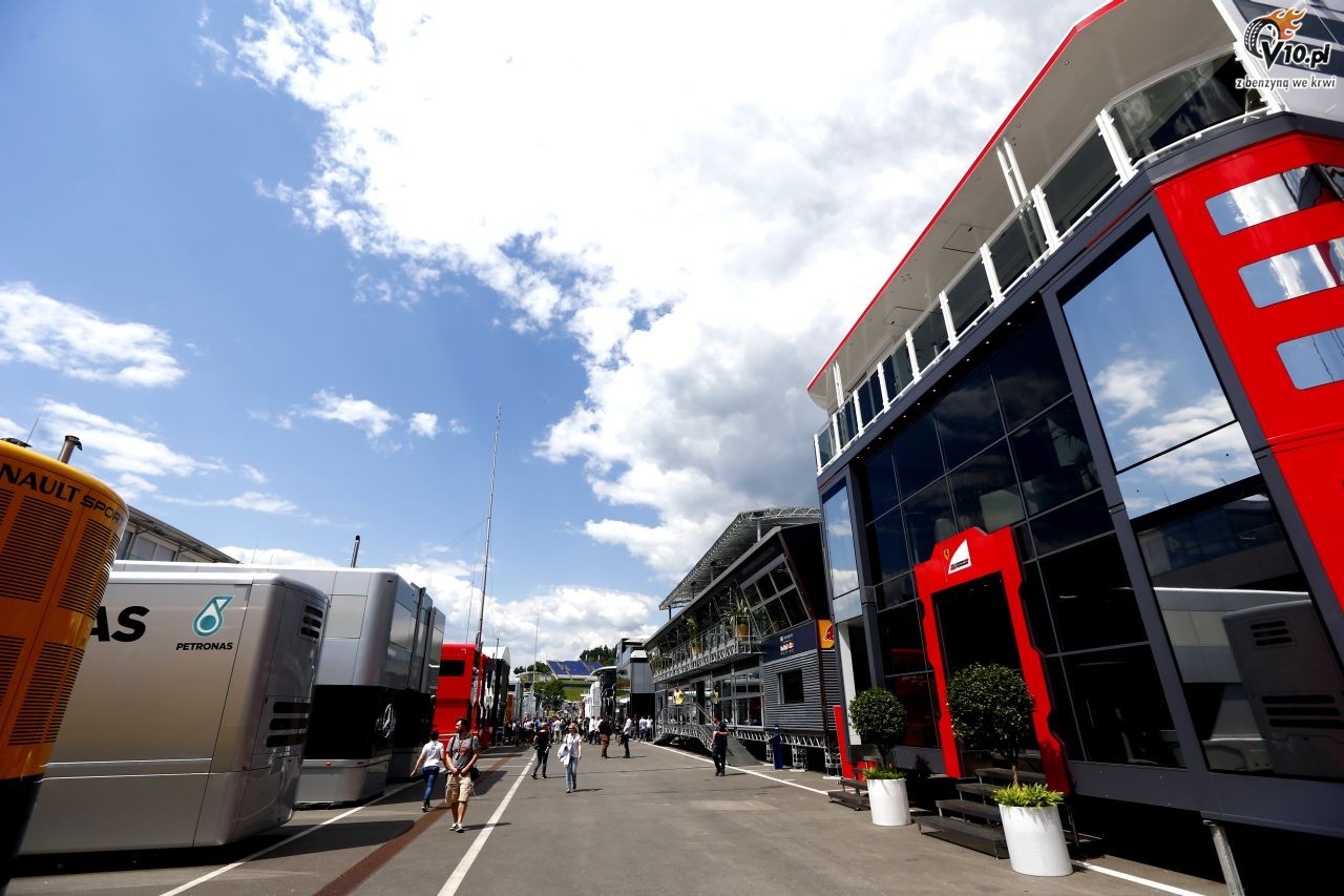 GP Austrii 2014 - przygotowania