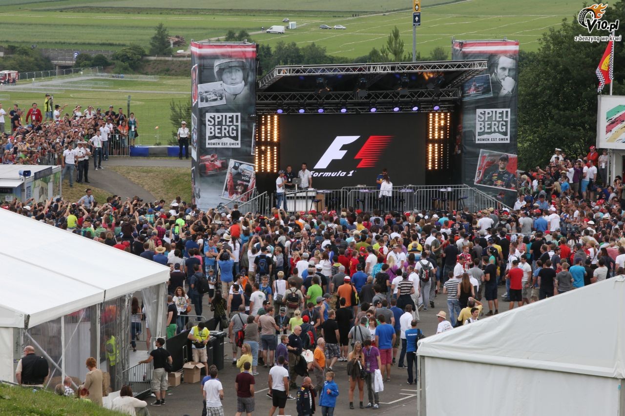 GP Austrii 2014 - przygotowania