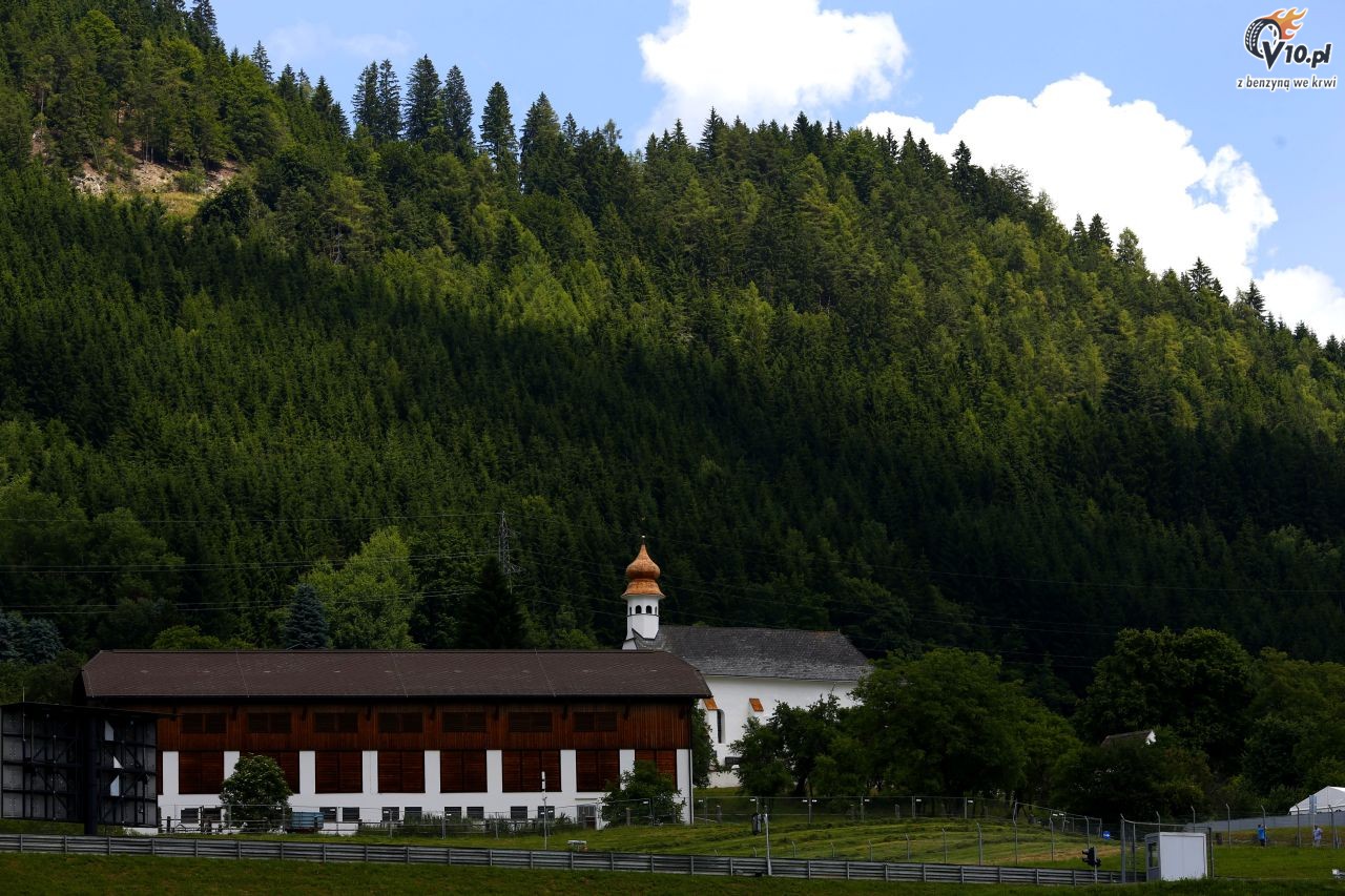 GP Austrii 2014 - przygotowania