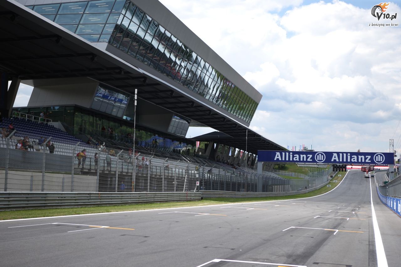 GP Austrii 2014 - przygotowania