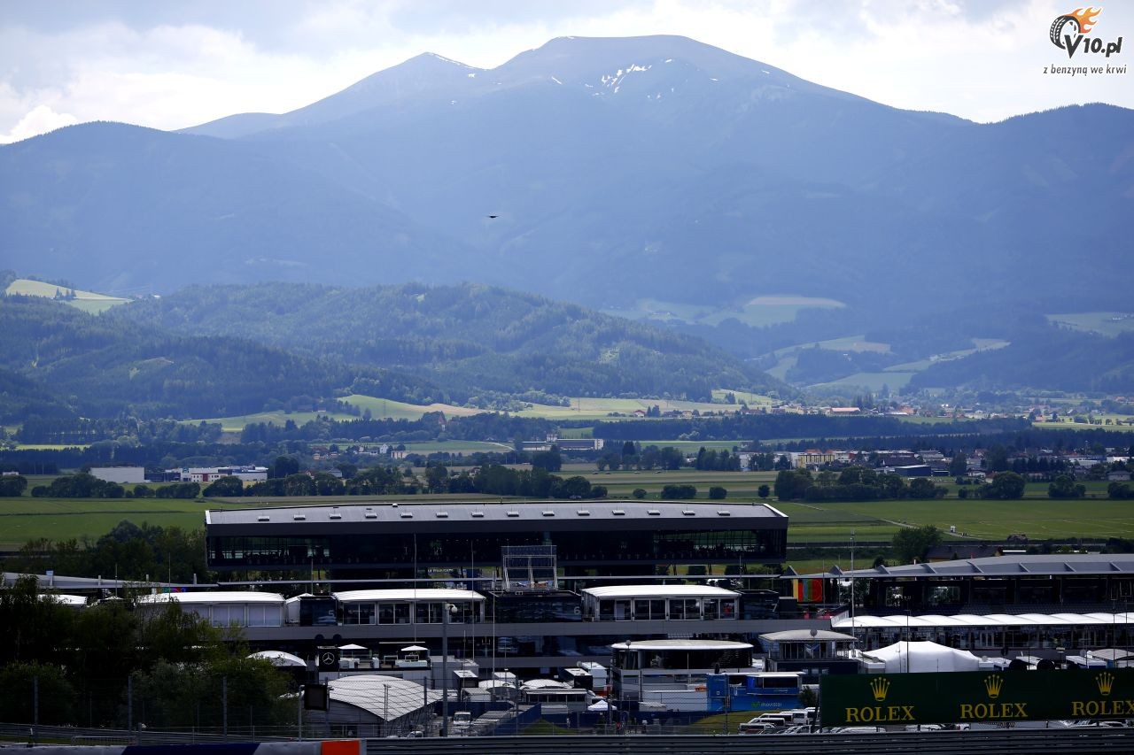GP Austrii 2014 - przygotowania