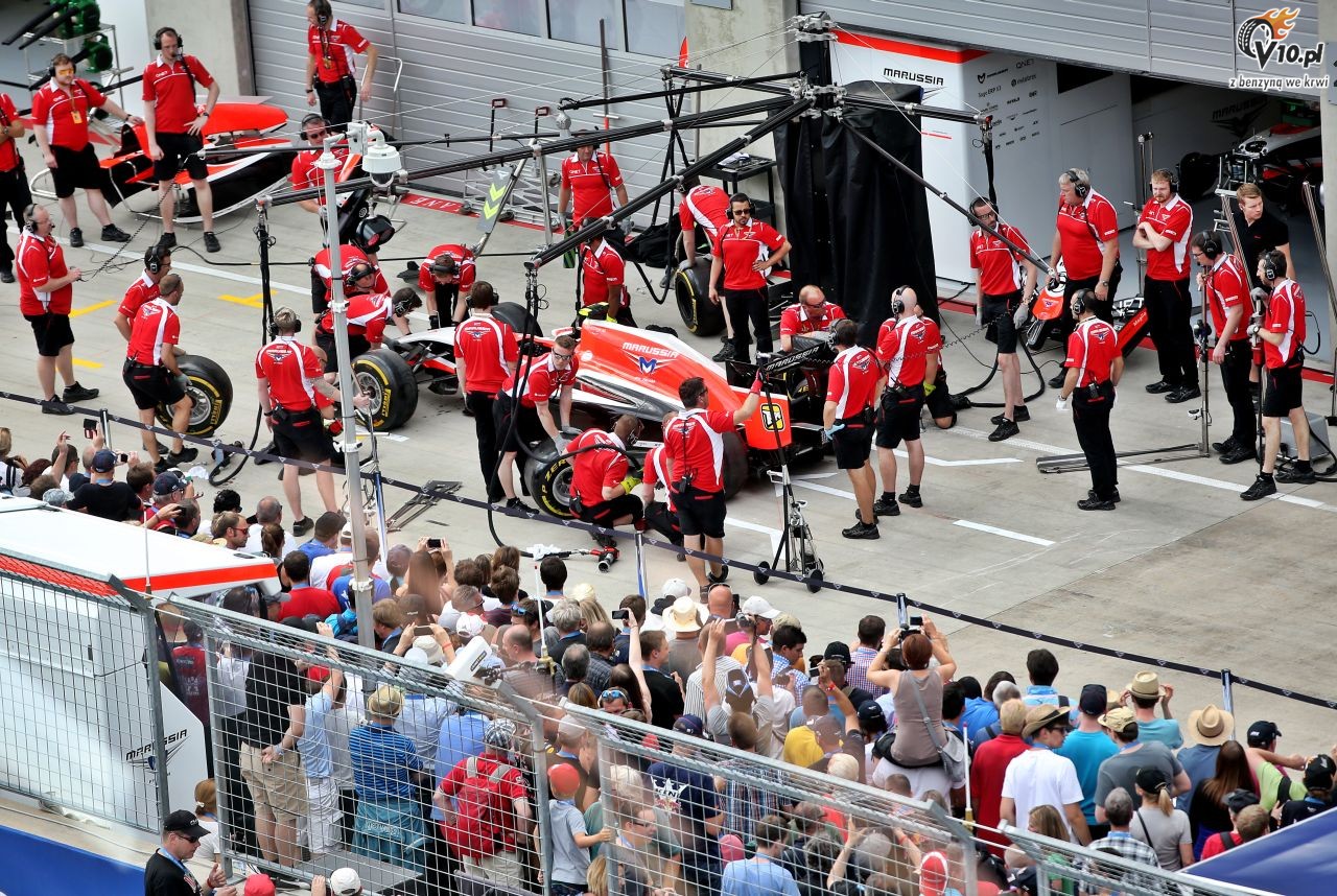GP Austrii 2014 - przygotowania