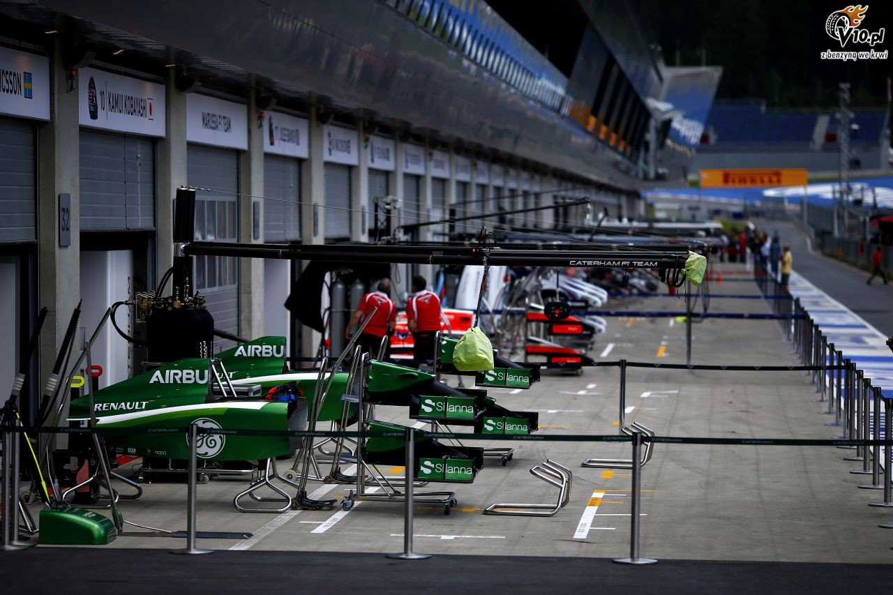 GP Austrii 2014 - przygotowania