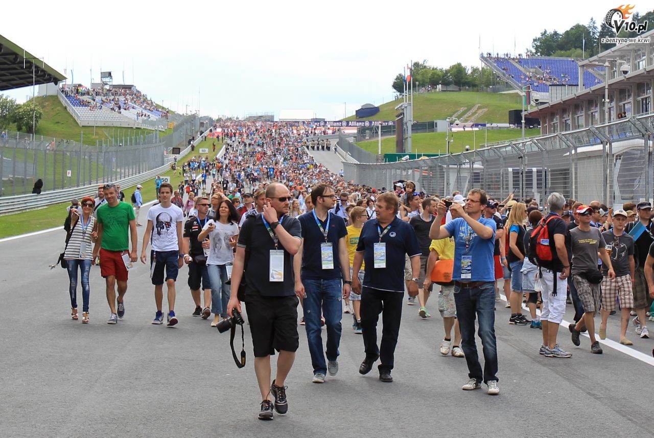 GP Austrii 2014 - przygotowania