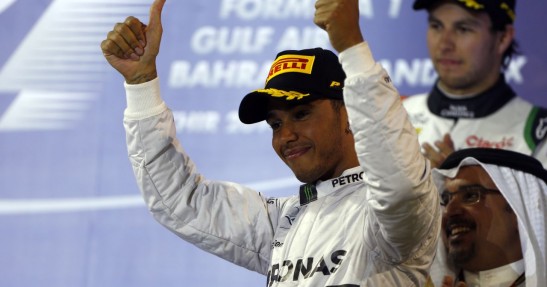 GP Bahrajnu 2014 - wyścig