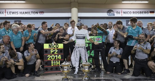 GP Bahrajnu 2014 - wyścig