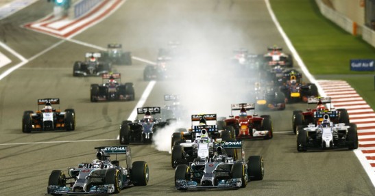 GP Bahrajnu 2014 - wyścig