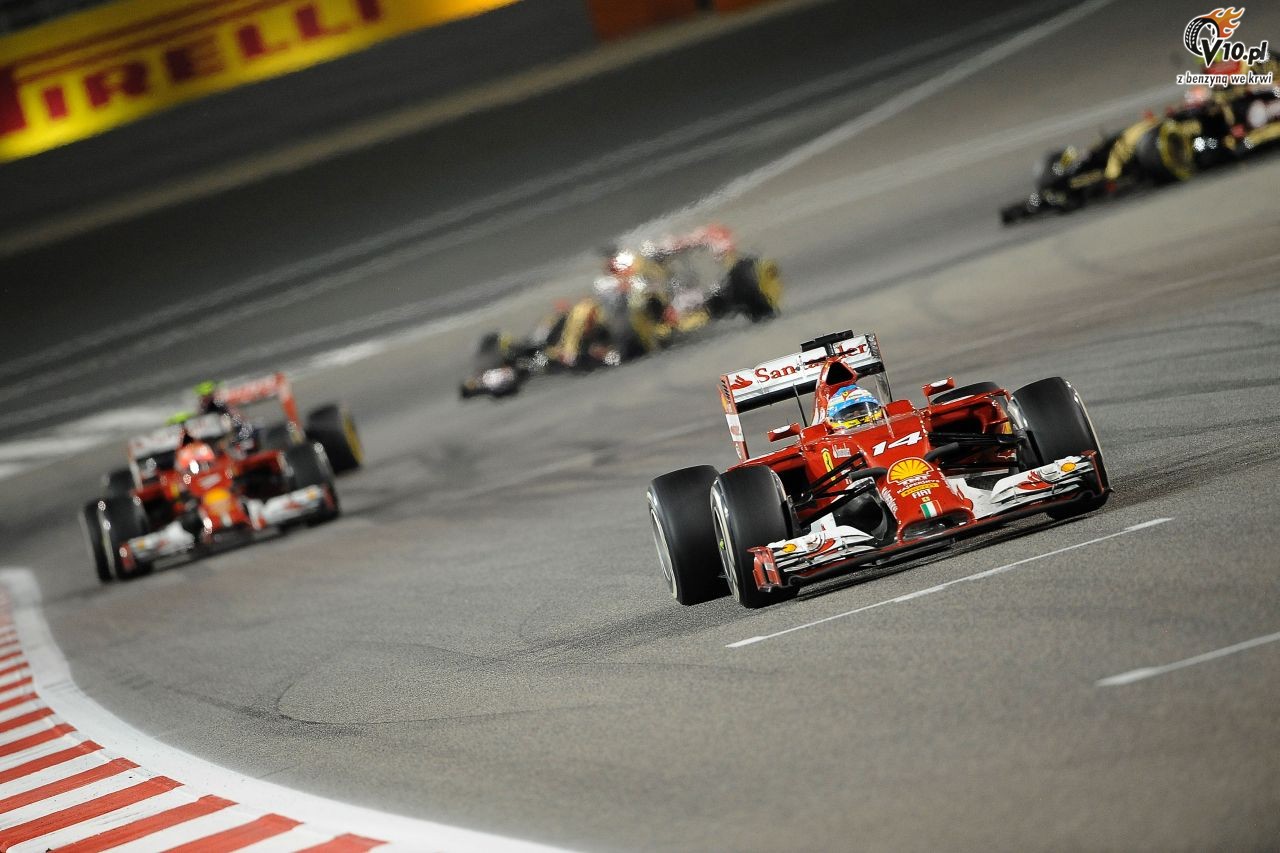 Alonso pokaza ironicznie zwyciski gest po GP Bahrajnu?