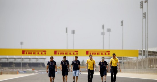 GP Bahrajnu 2014 - przygotowania