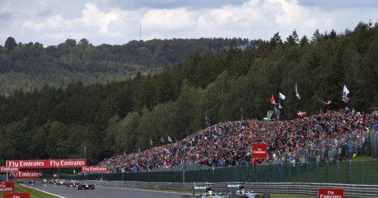 GP Belgii 2014 - wyścig