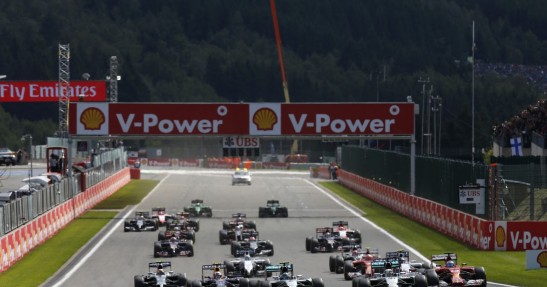 GP Belgii 2014 - wyścig