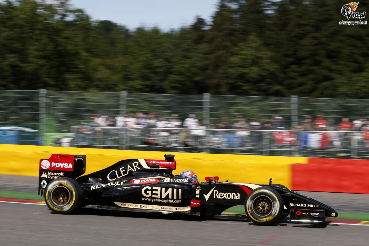 GP Belgii 2014 - wycig