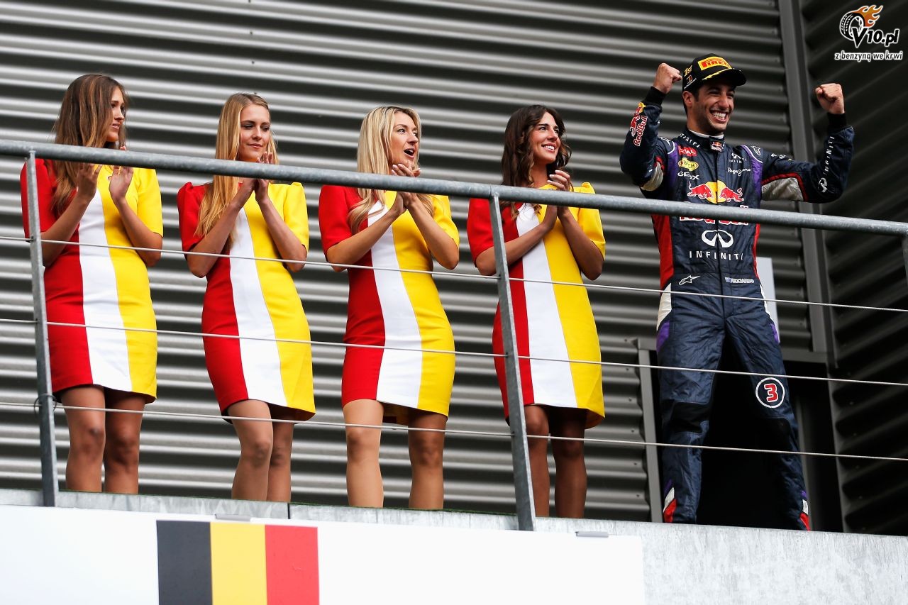GP Belgii 2014 - wycig