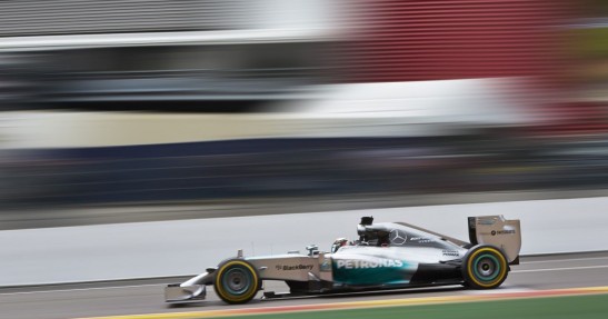 GP Belgii 2014 - piątkowe treningi