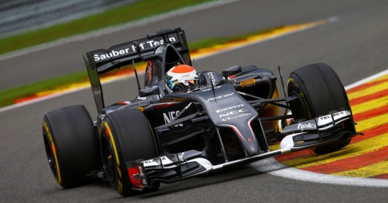 GP Belgii 2014 - piątkowe treningi