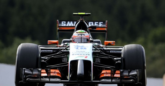 GP Belgii 2014 - piątkowe treningi