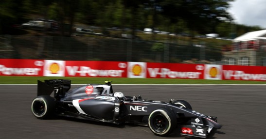 GP Belgii 2014 - piątkowe treningi