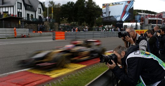 GP Belgii 2014 - piątkowe treningi