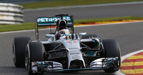 GP Belgii 2014 - piątkowe treningi