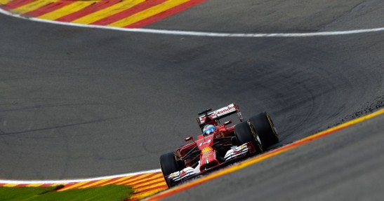 GP Belgii 2014 - piątkowe treningi