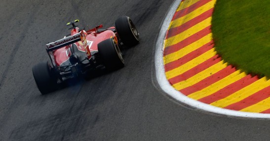 GP Belgii 2014 - piątkowe treningi